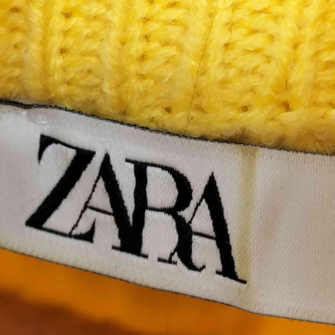 ザラ ZARA ハイネックハーフジップニット レディース import:S